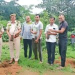 सायरा थाना परिसर में थानाधिकारी सहित पुलिसकर्मियों ने किया पौधारोपण, पौधे की सुरक्षा करने की अपील